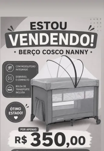 Berço portátil