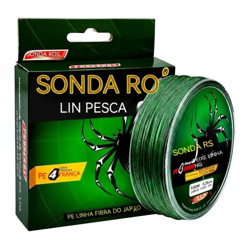Linha multifilamento pesca