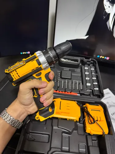 ? Furadeira e Parafusadeira Sem Fio 48V ? Completa! ?