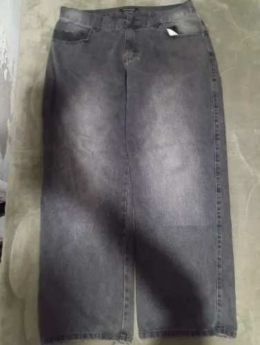 CALÇA BAGGY JEANS ORIGINAL BOLDER STREET - STONED MARROM TAMANHO 46 USADO - ÓTIMO ESTADO
