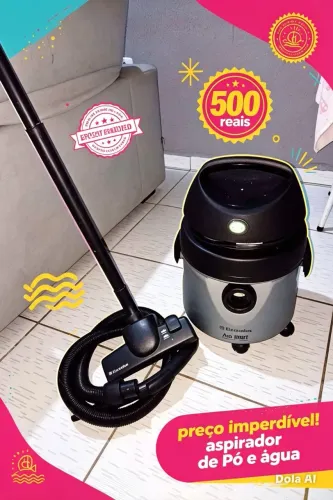 Aspirador Electrolux novo zero usado 1 vez 