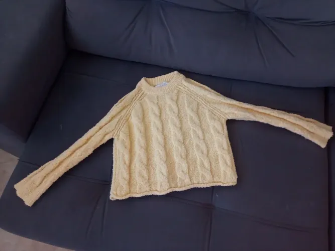 Blusa infantil lã quentinha