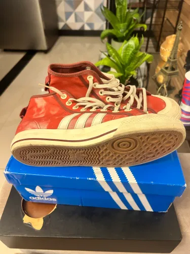 Tenis adidas nizza vermelho tamanho 39