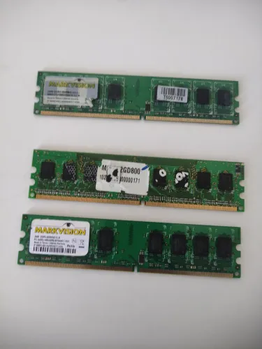 Memória 2 gb DDR2 800 MHz para computador valor de cada