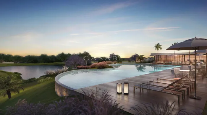 Terreno plano de 251,22m² próximo ao lago no Condomínio GreenField