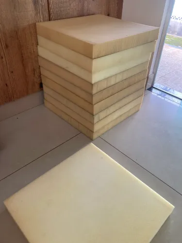 Kit 5 Almofadas Espuma D33 40x7cm