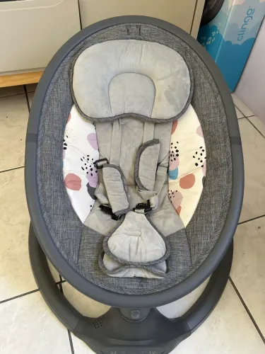 Cadeira Balanço infantil Bluetooth Musical Portátil Clingo