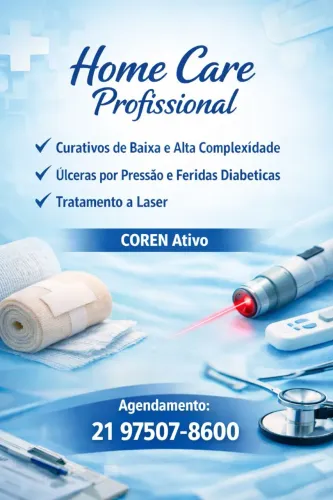 Curativos Especializados e Laserterapia Domiciliar