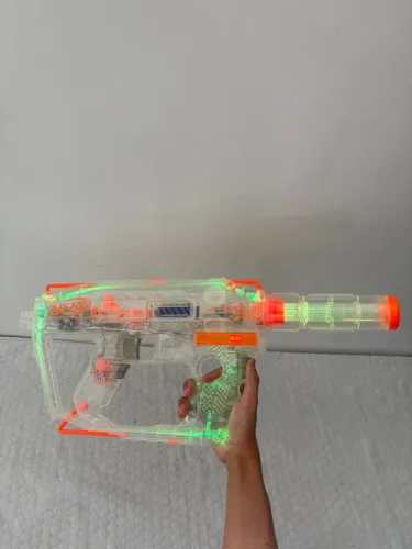 Nerf N-Strike Elite Stryfe - versão transparente (Clear / Clear Shot)