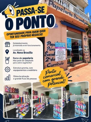 Passo o Ponto Loja de Papelaria
