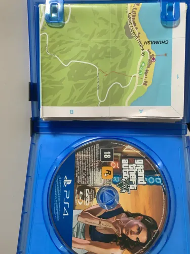 GTA V PS4 Original Completo com Mapa