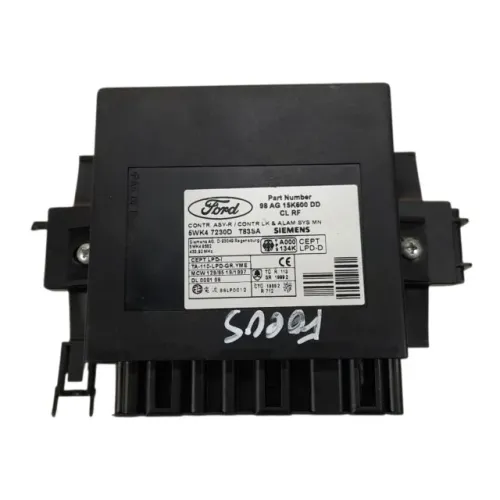 Modulo Central Alarme Ford Focus 2001 a 2007 98ag15k600 Original