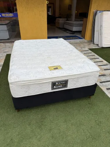 Colchão box Casal KOIL SEMINOVO TOP - ENTREGO