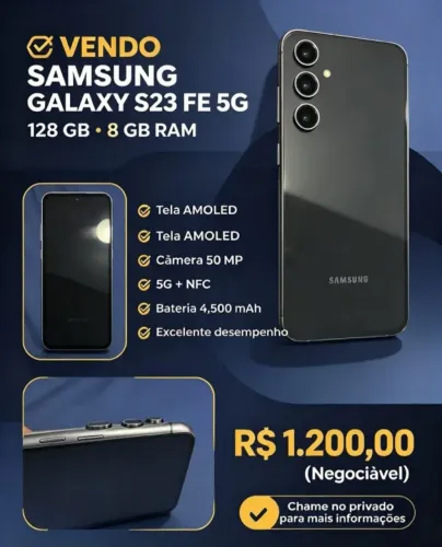 Celular Galax S23 fe