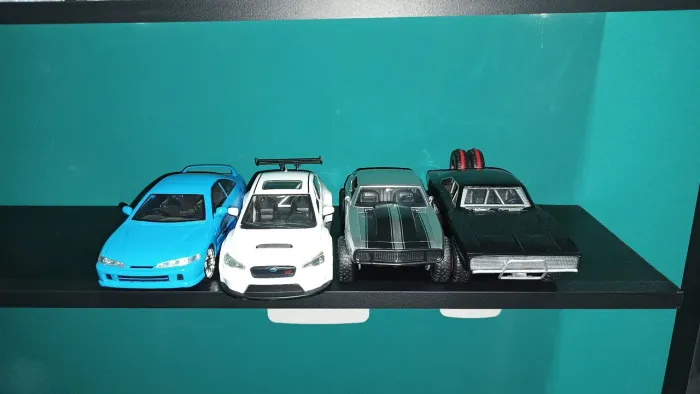 4 miniaturas 1:24 dos Velozes e Furiosos Jada Toys