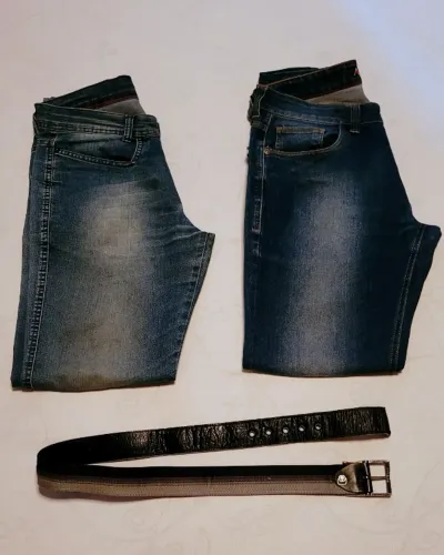 Calças Jeans Aramis - 38 + Cinto