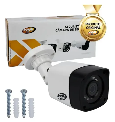 Kit com 7 Câmeras De Segurança Ppa 2mp