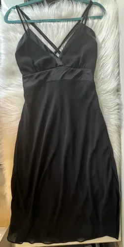 Vestido elegante preto