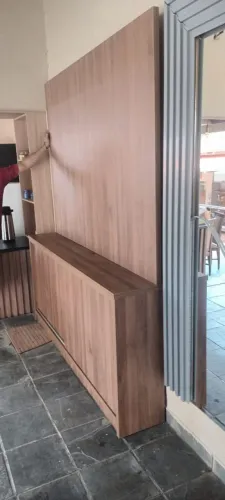 painel e armário mdf