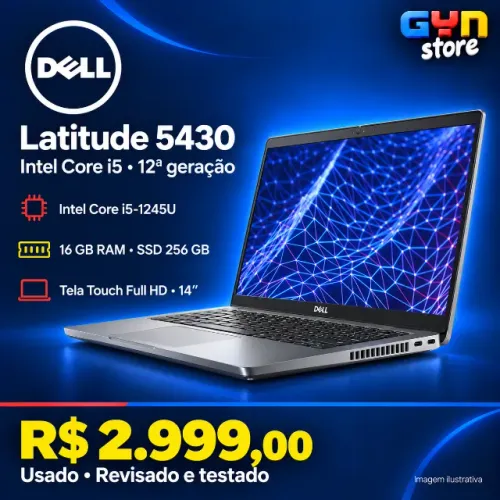 Dell Latitude 5430 Touch Intel Core i5-1245U 16GB RAM SSD 256GB Full HD