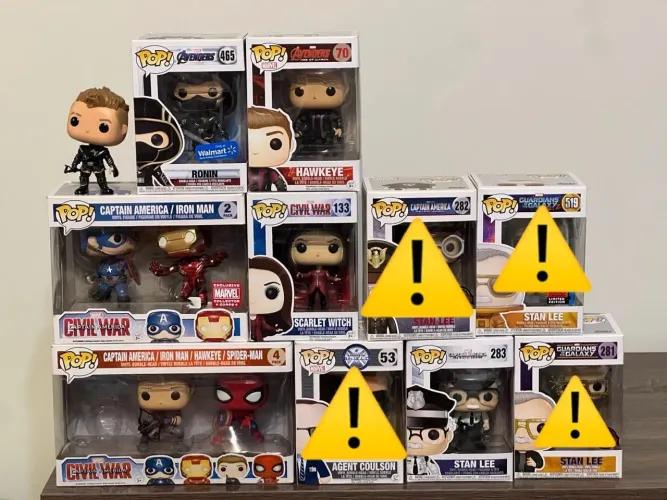 Funko Pop Capitão América Stan Lee Vingadores Marvel - Vários Modelos