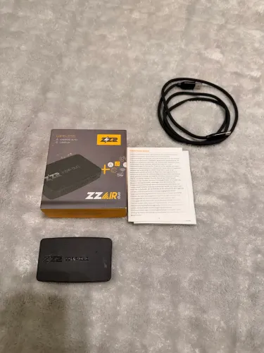 Adaptador ZZ2 ZZAIR-DUO CarPlay e Android Auto Sem Fio