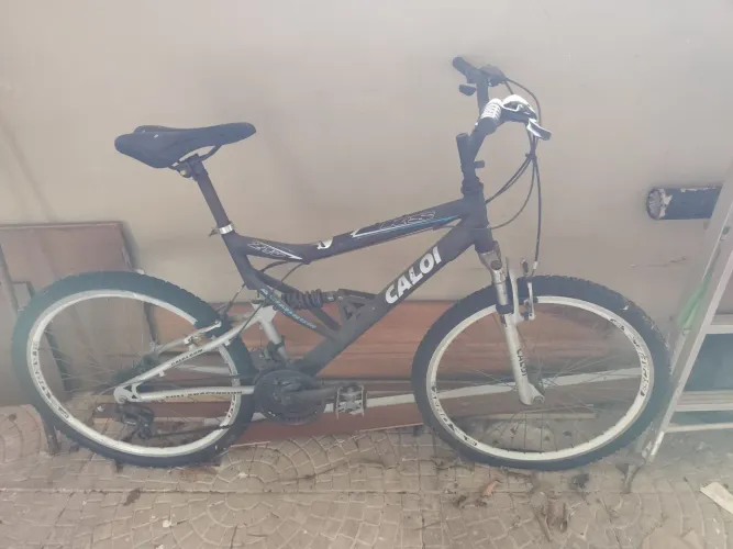 Bicicleta Caloi Aluminum Full Suspension (Para Revisão)
