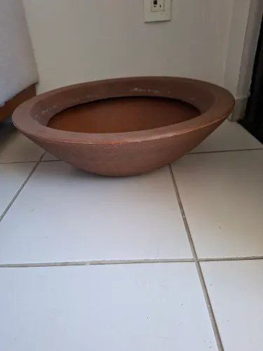 Vaso para para plantas tipo árvore do deserto