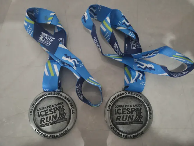 Coleção Medalhas ICESPRun 2024