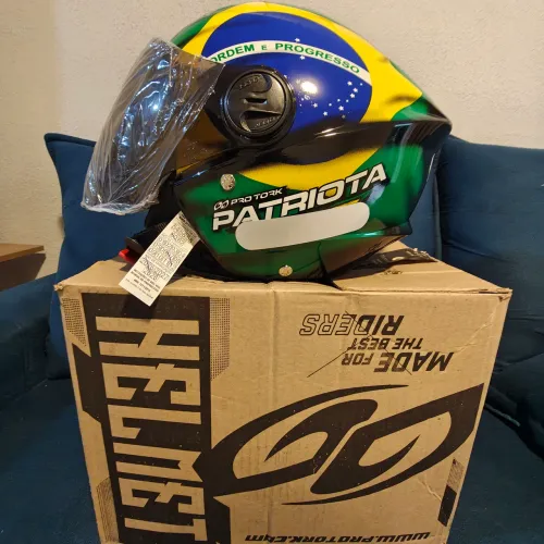 Capacete pro Tork patriota 