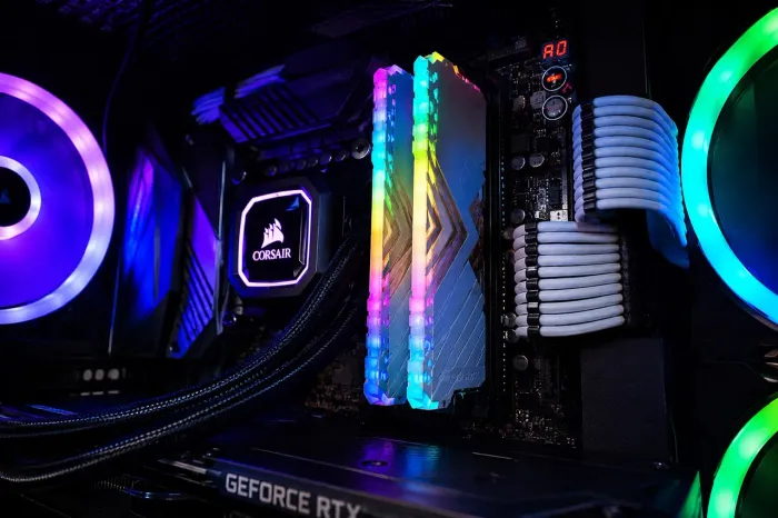Memória Ram Juhor (2x16) 16gb 3600Mhz ddr4 Branca