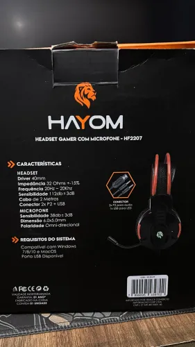 FONE HEADSET HF2207