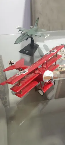 Avião "Barão Vermelho" da 1a. Guerra Mundial