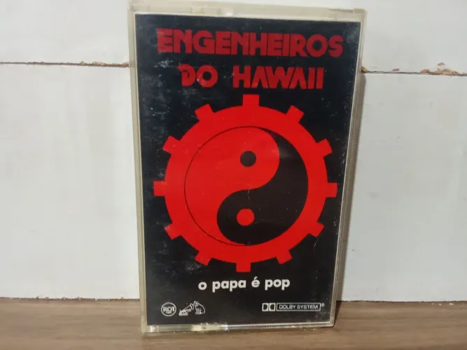 fita cassete engenheiros do hawaii o papa é pop (frete grátis)