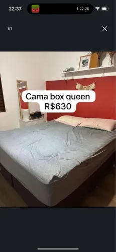 Cama box queen