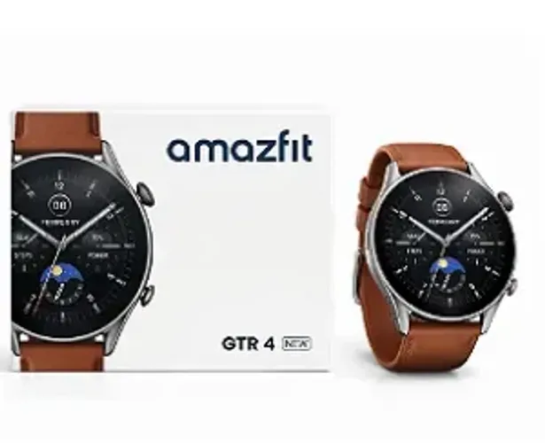 Amazfit GTR 4 New - Tela AMOLED premium, chamadas Bluetooth, GPS integrado!!!