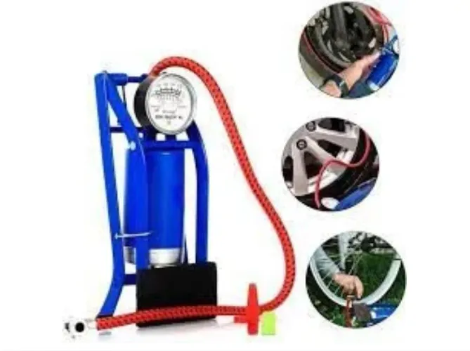 Bomba ar pedal alta pressão encher pneu , bola , inflável