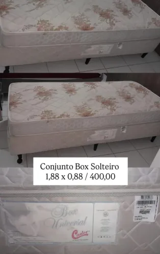 Conjunto box solteiro Castor