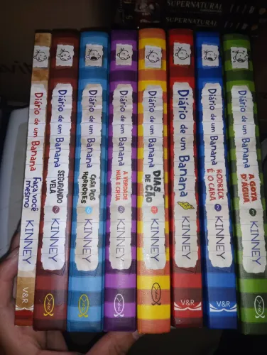 Coleção de livros Diário de um Banana