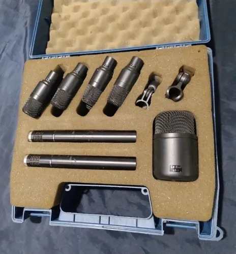 Kit de Microfones para Bateria LeSon KM/70/7 Vintage