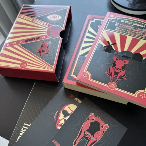 Box Livros George Orwell - A Revolução dos Bichos + 1984