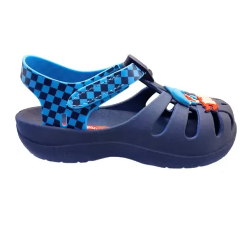 Sandália de Bebê Infantil Meninos Carrinho Grendene Kids Azul 23299BQ543