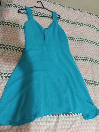 Vestido azul tamanho G