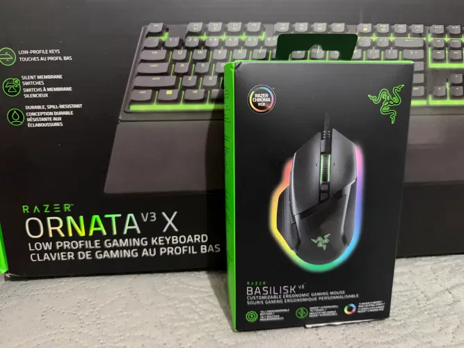 Mouse e teclado Razer V3