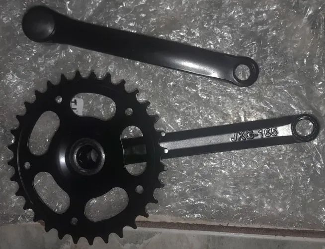 Vendo Pedivela coroa única 32dentes ponta quadrada 165mm