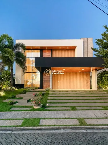Casa No Alphaville Ceará Porteira fechada em Cidade Alpha - Eusébio - CE