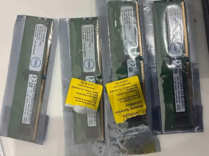 Kit 5 Ram 16gb Dell servidores e workstations Snpm04w6c/16g Ddr4 3200mhz Ecc Rdimm