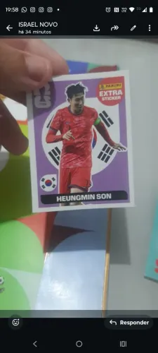 Figurinha Legend Son Korea