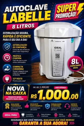 Auto clave idealline 8 litros