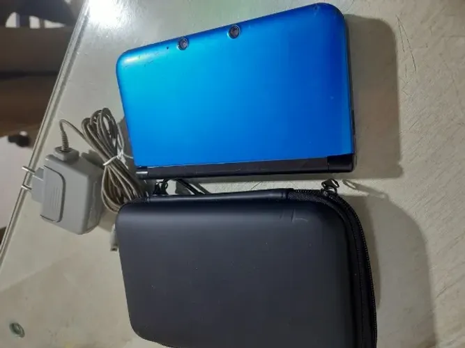 Nintendo 3ds XL + cartão 16gb com jogos + case
